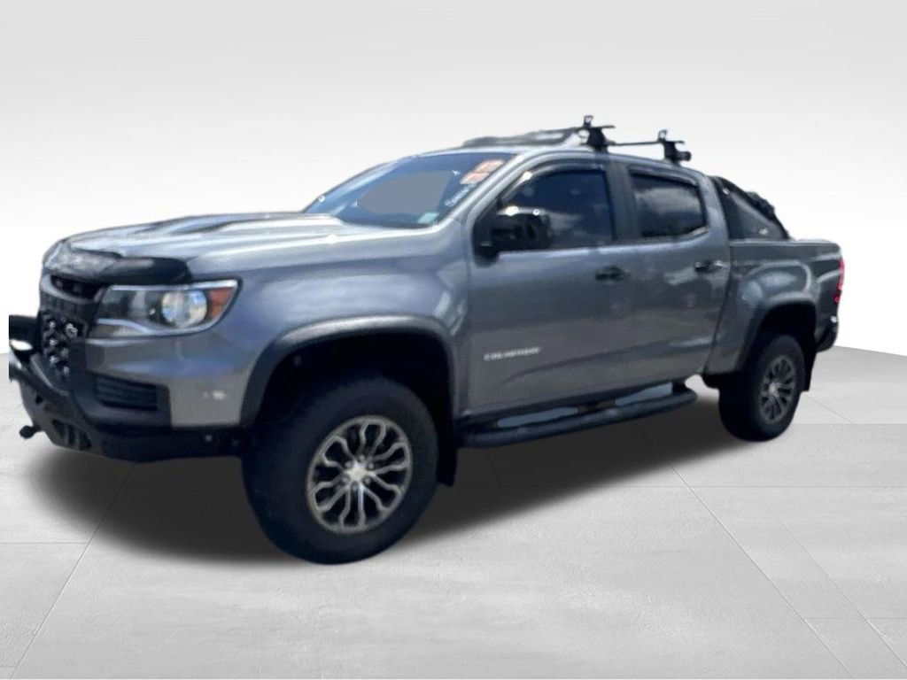 Used 2021 SATIN STEEL METALLIC Chevrolet 4WD ZR2 image 16