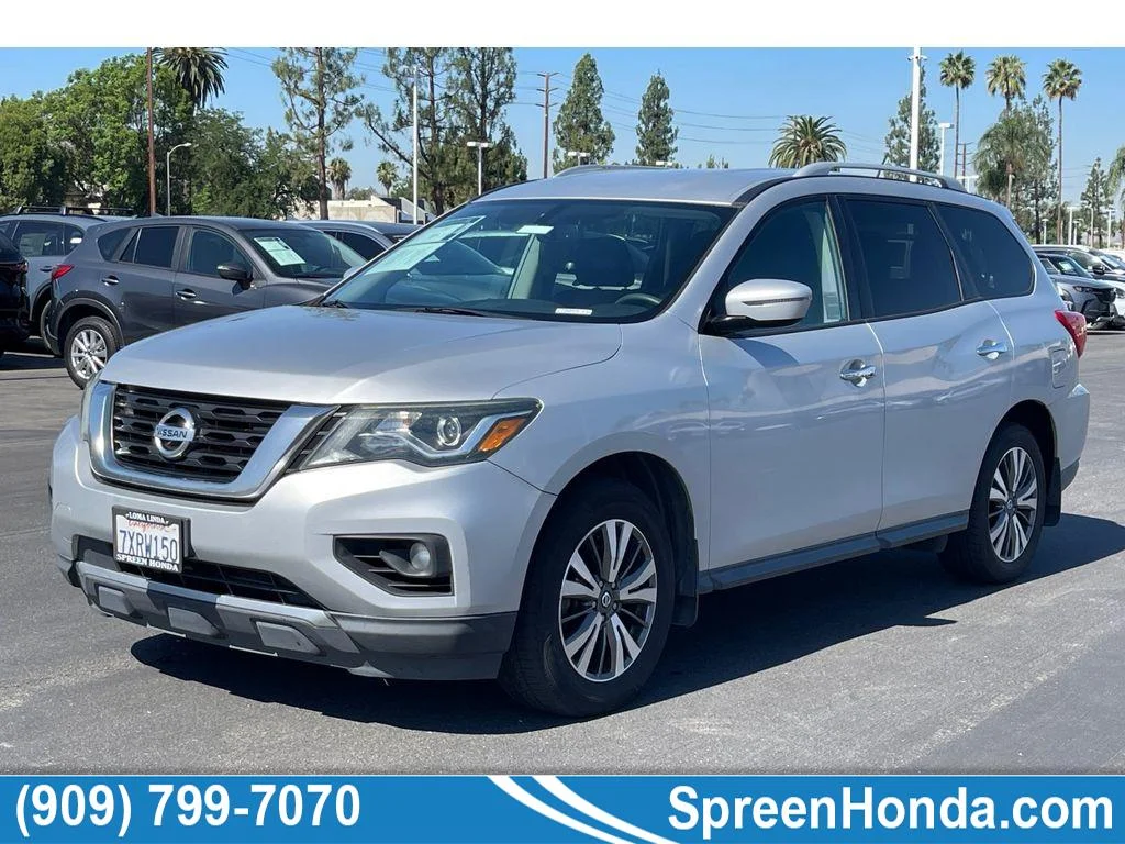 Used 2017 Brilliant Silver Metallic Nissan SV image 1