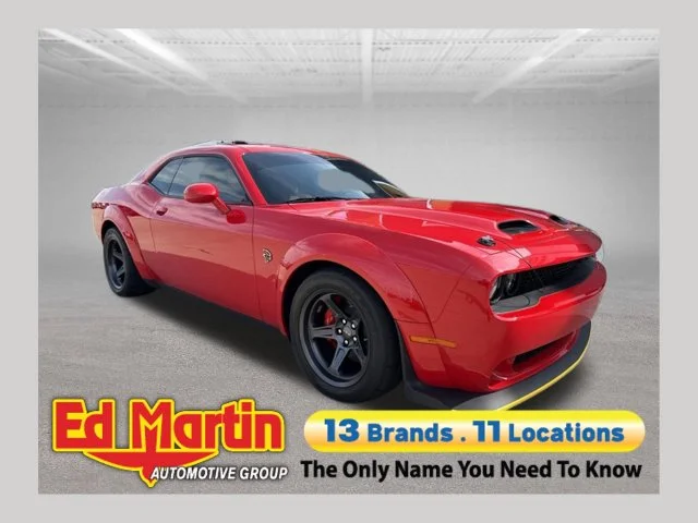 Used 2021 Red Dodge SRT Super Stock image 1