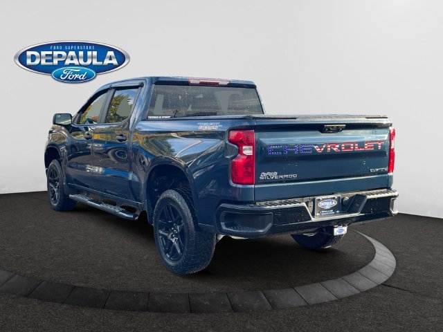 Used 2022 Blue Metallic Chevrolet Custom Trail Boss image 4