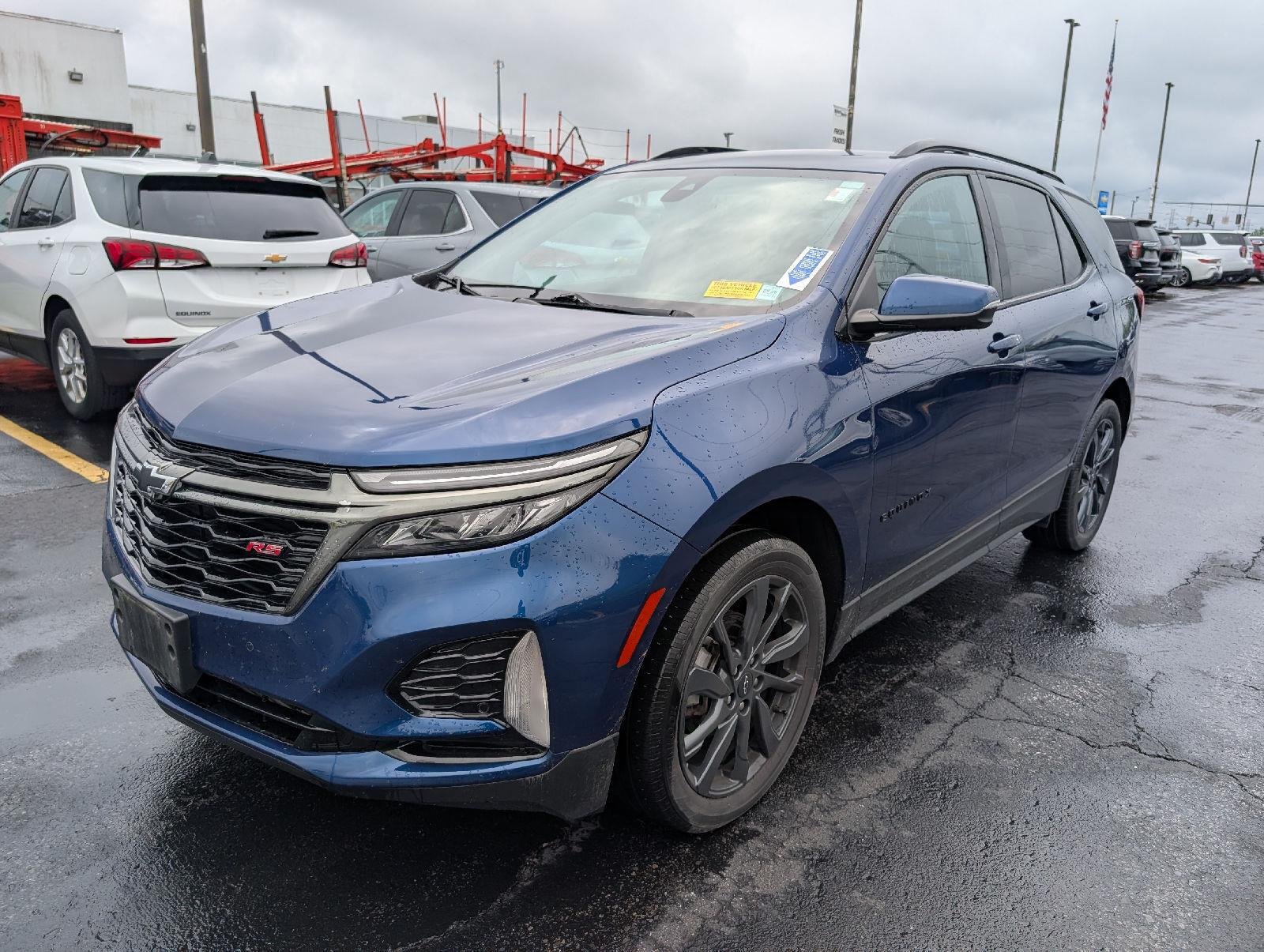 Used 2022 Blue Glow Metallic Chevrolet RS image 4