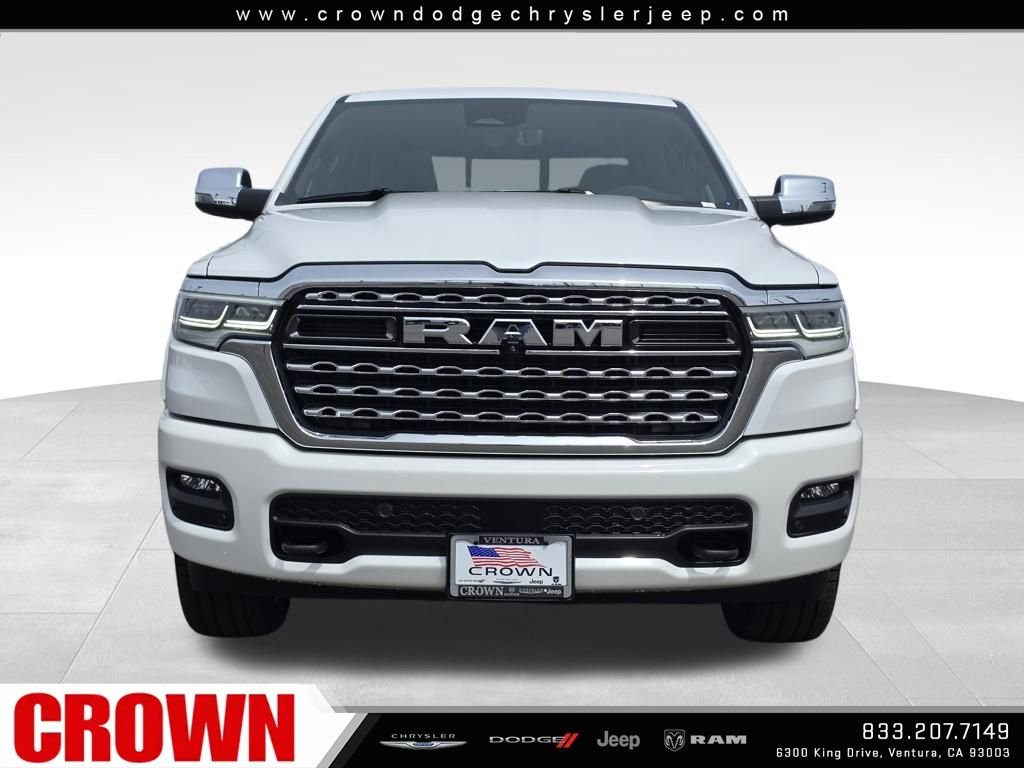 New 2026 Ivory White Tri-Coat Pearlcoat RAM Limited image 2