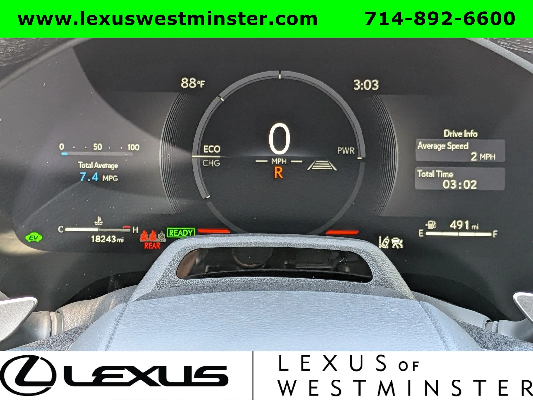 Certified Used 2025 White Lexus RX 350h Premium Plus image 24