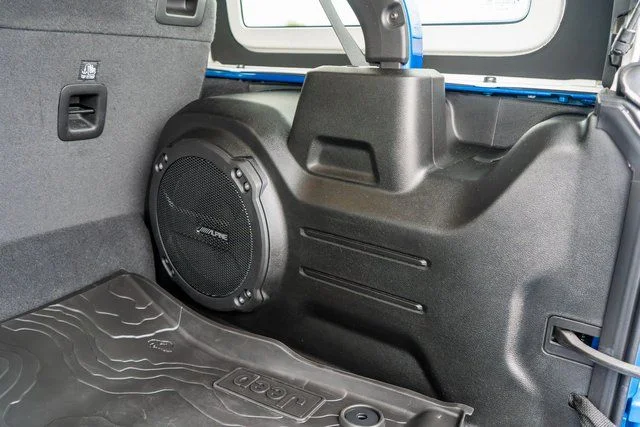 Used 2023 Blue Jeep Sahara 4xe image 11