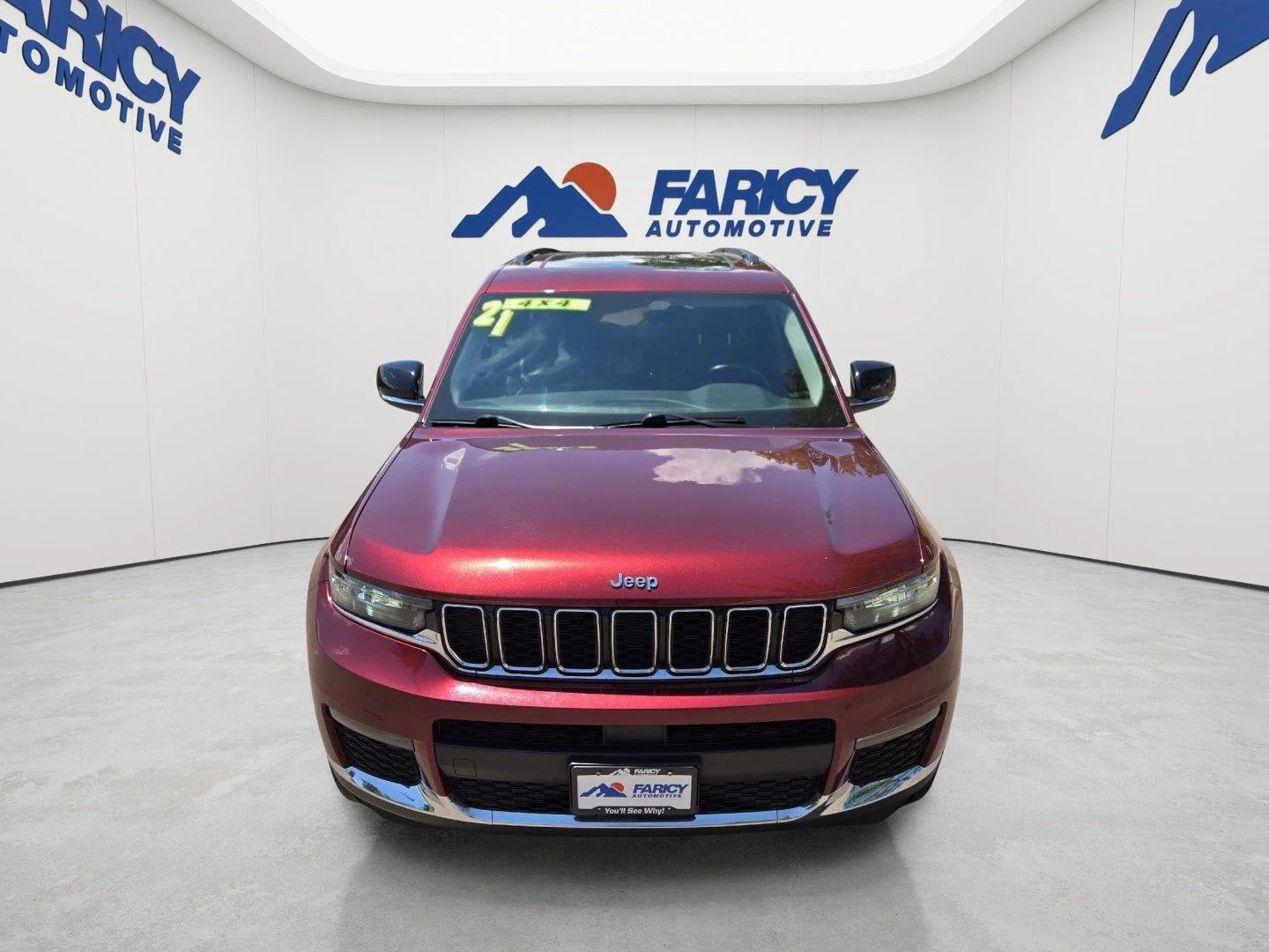 Used 2021 Velvet Red Pearlcoat Jeep Limited image 9