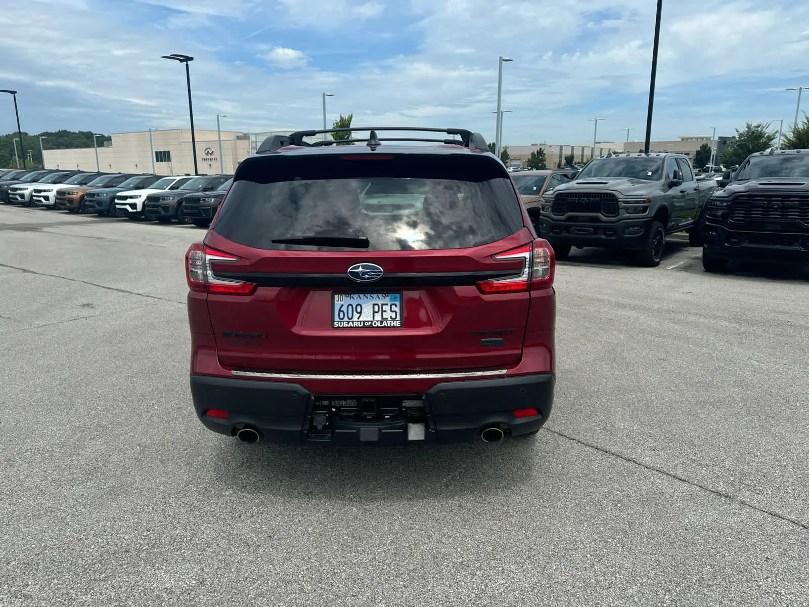 Used 2024 Crimson Red Pearl Subaru Onyx Edition image 6