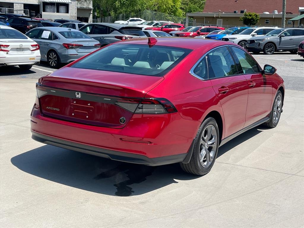 Used 2024 Radiant Red Metallic Honda EX image 4