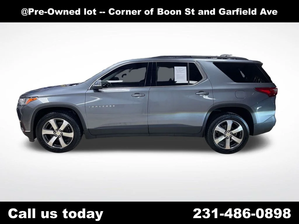 Used 2021 Gray Chevrolet LT Leather image 2