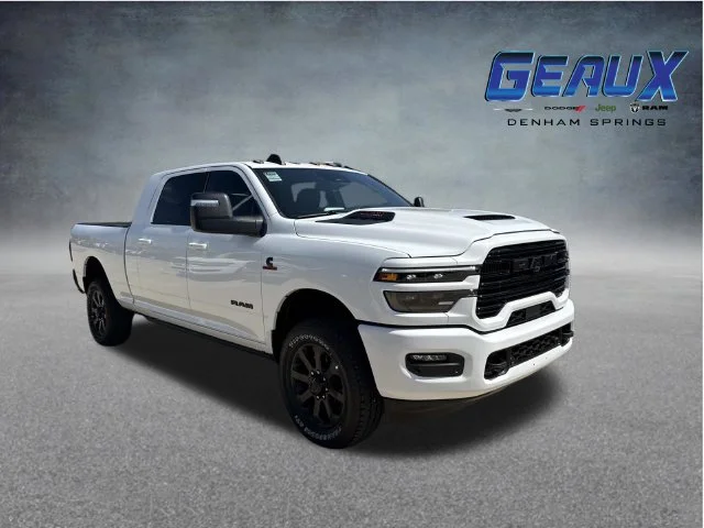 New 2027 Bright White Clear-Coat Exterior Paint RAM Laramie image 1