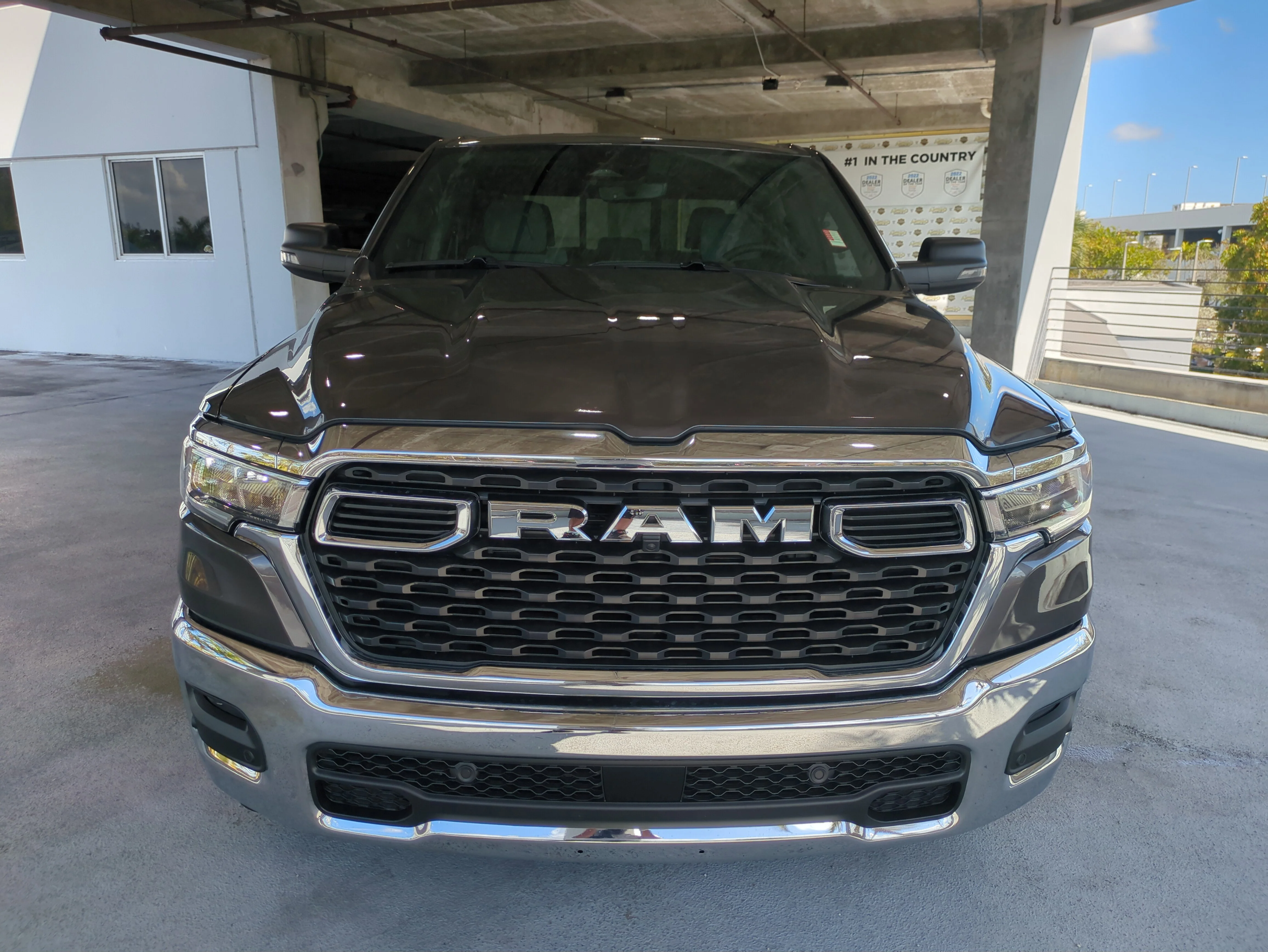 New 2026 Granite Crystal Metallic Clear-Coat Exterior Paint RAM Big Horn image 2