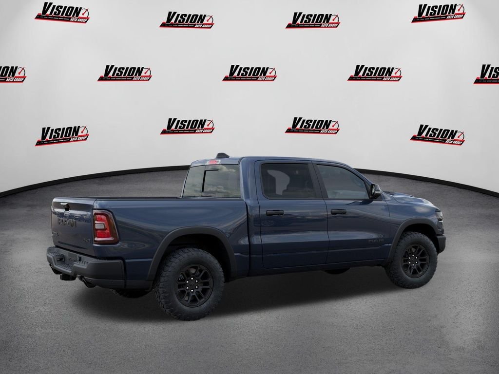 New 2026 Forged Blue Metallic Exterior Paint RAM Rebel image 4