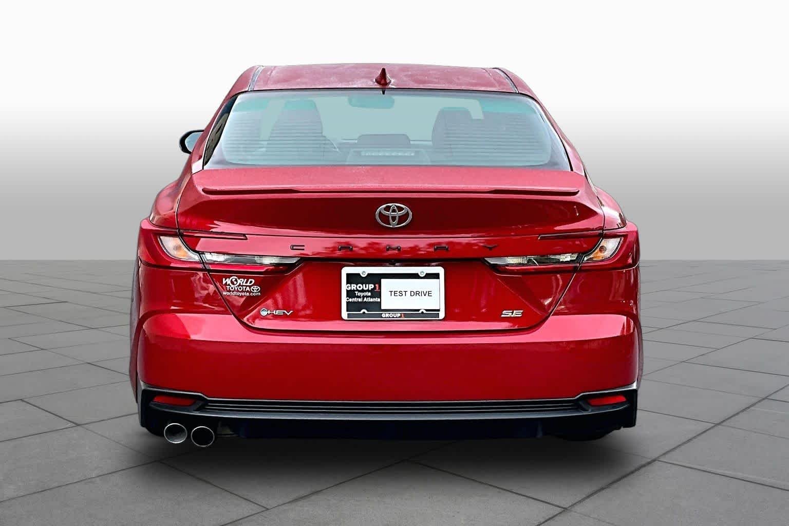 Used 2025 Supersonic Red Toyota SE image 5