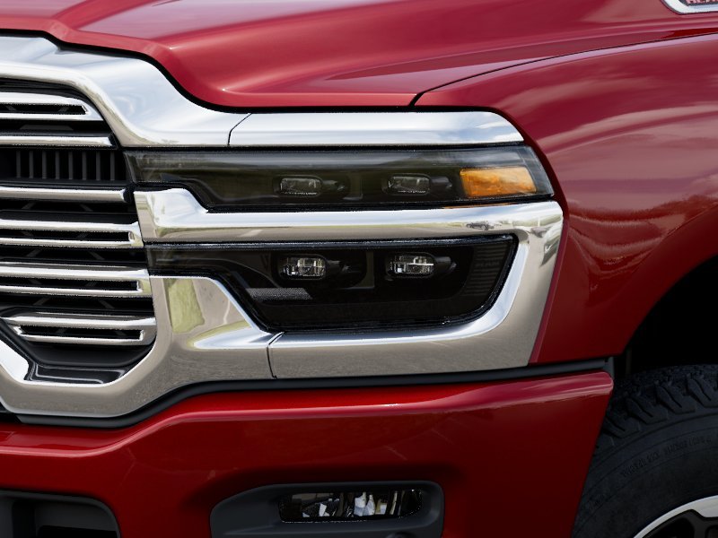 New 2026 Molten Red Pearl-Coat Exterior Paint RAM LARAMIE image 6