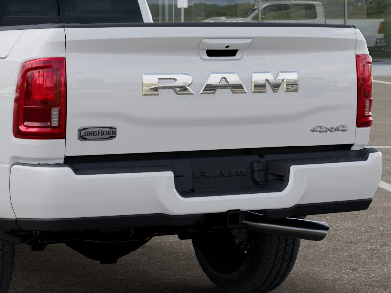 New 2026 Bright White Clear-Coat Exterior Paint RAM Longhorn image 33
