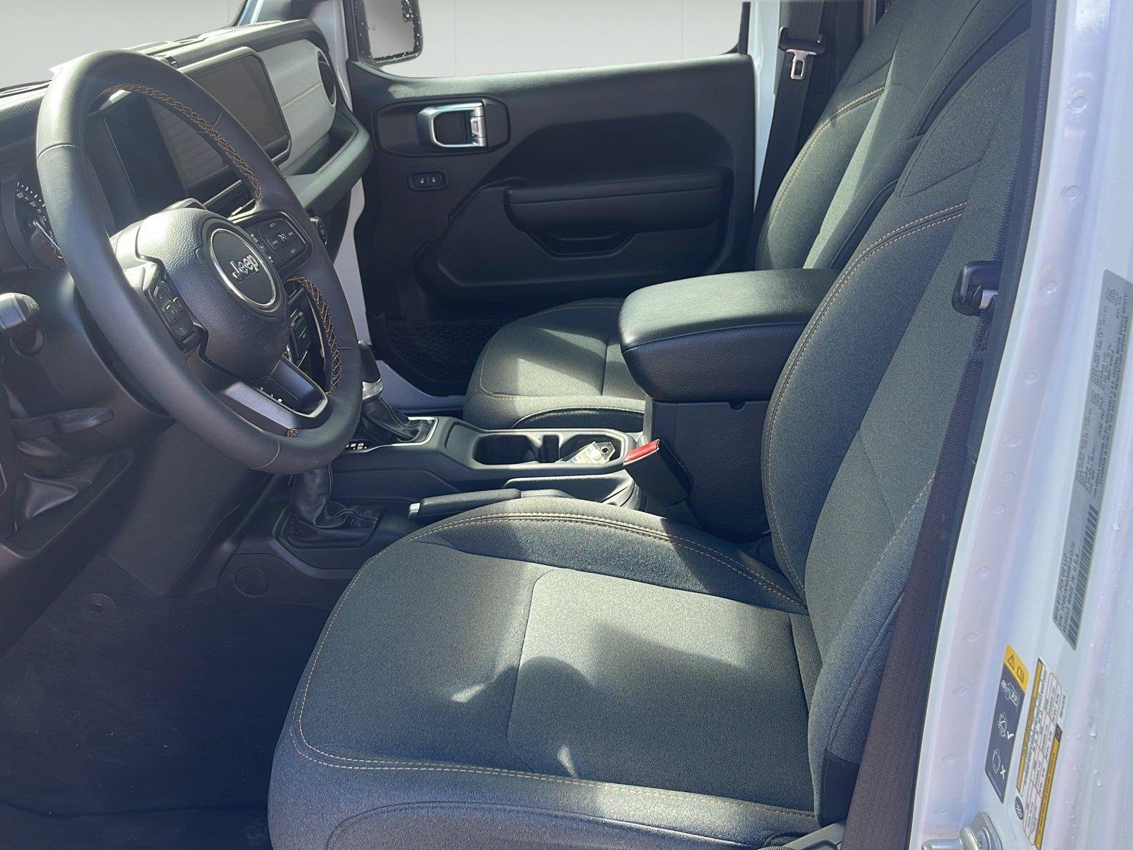 Used 2024 Bright White Clearcoat Jeep Sport S image 12