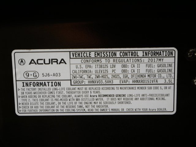 Used 2017 Crystal Black Pearl Acura w/ Advance Pkg image 36
