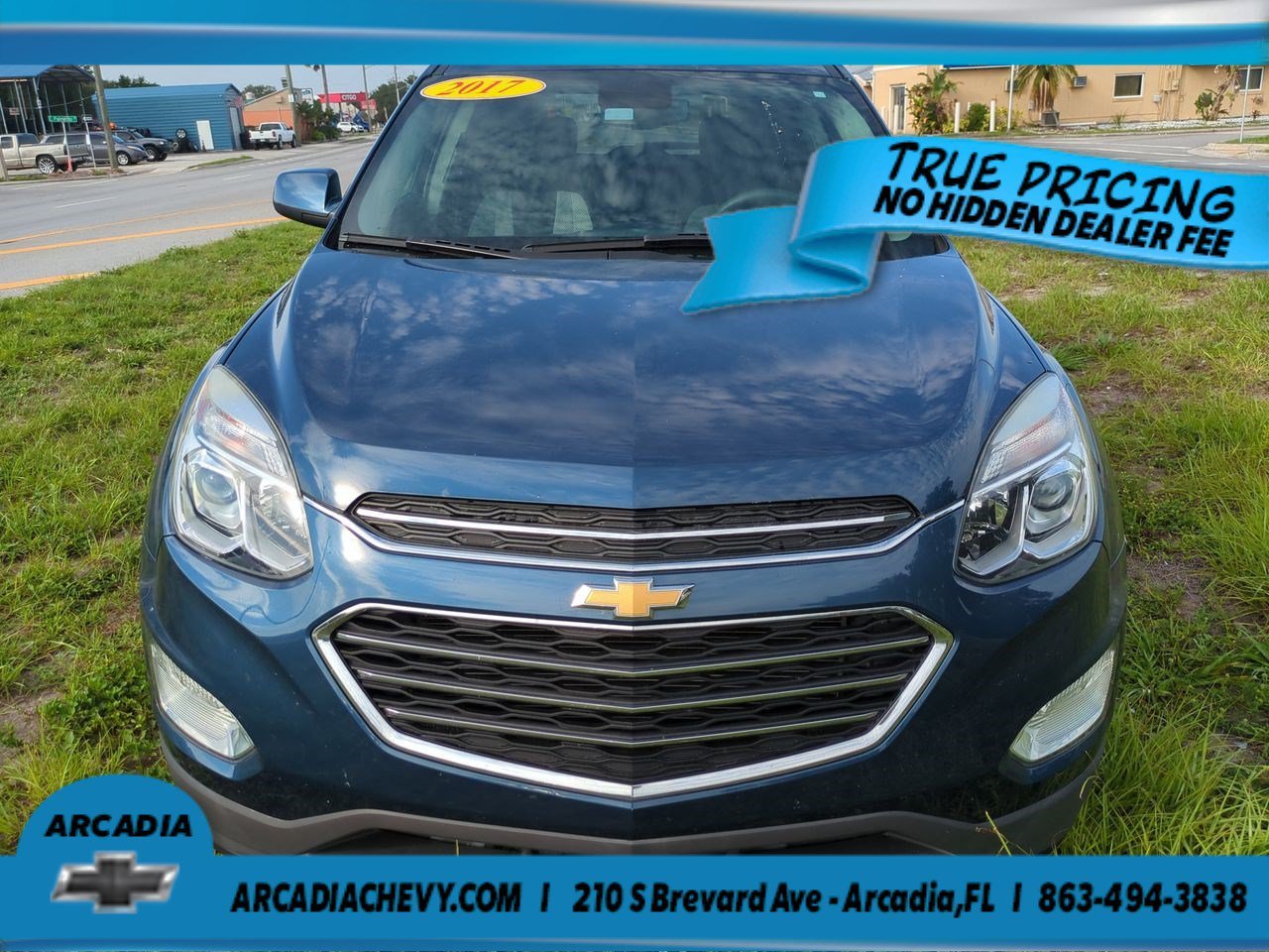 Used 2017 Patriot Blue Metallic Chevrolet LT image 8