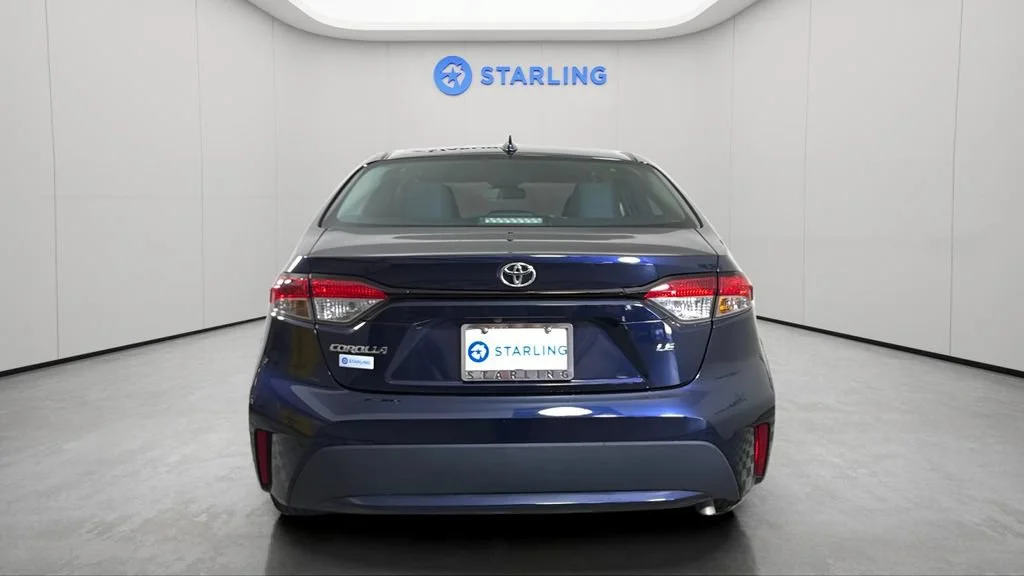 Used 2022 Blue Toyota LE image 7