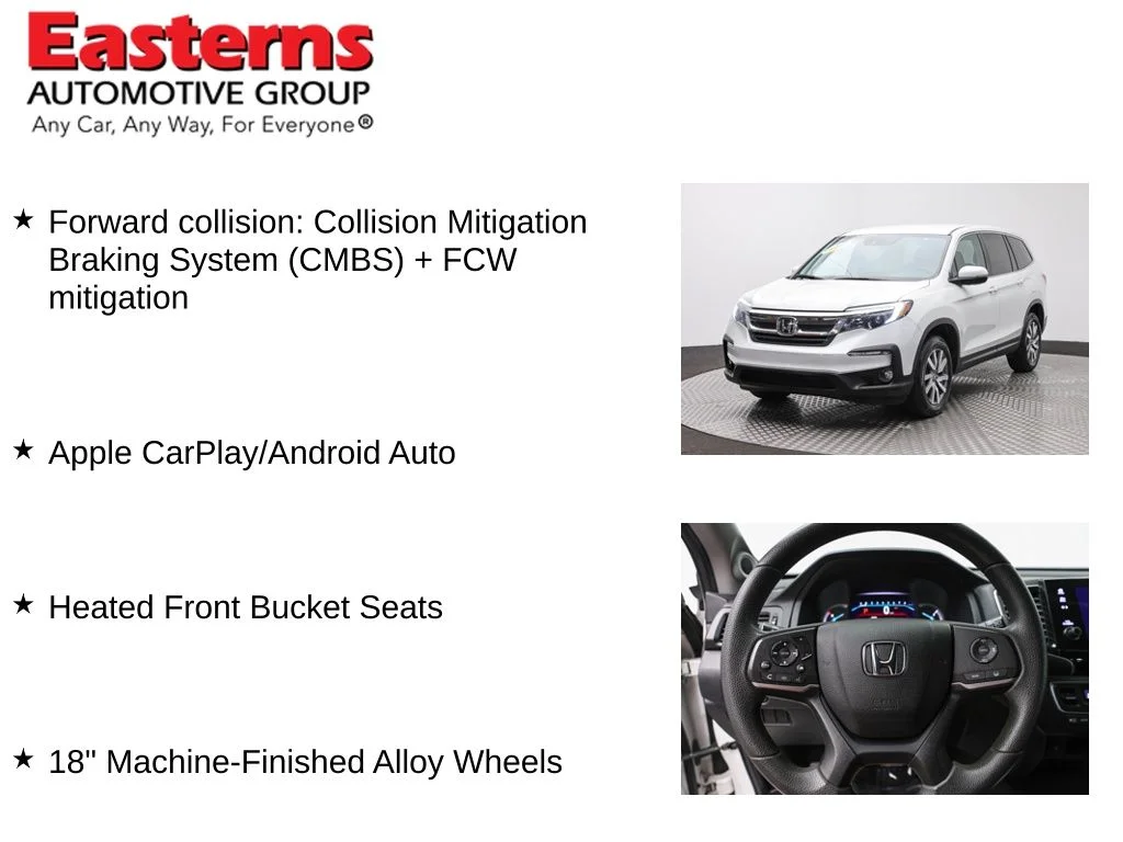 Used 2021 White Honda EX image 12