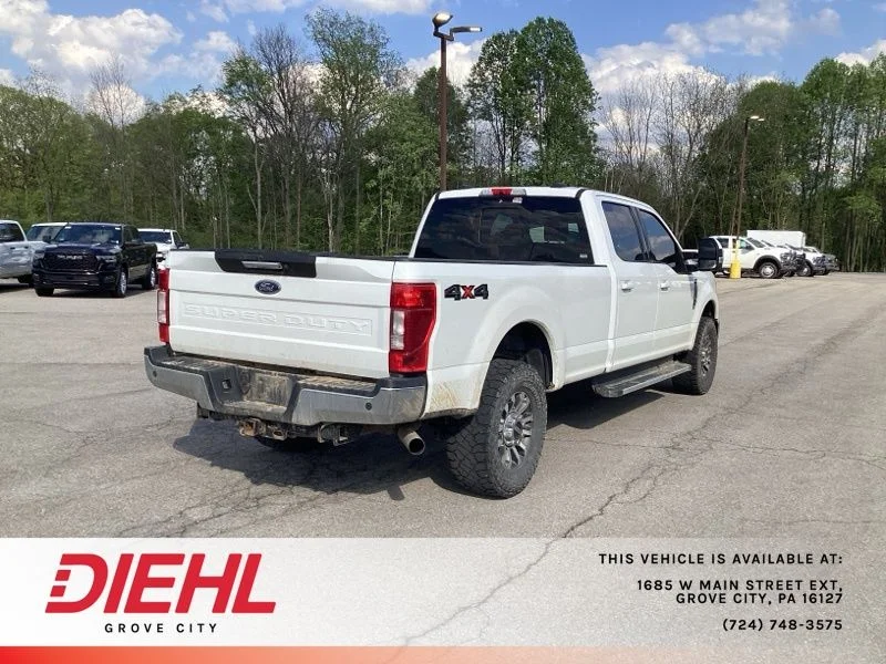 Used 2022 White Ford Lariat image 7