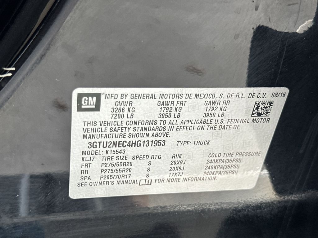 Used 2017 Black GMC SLT image 41