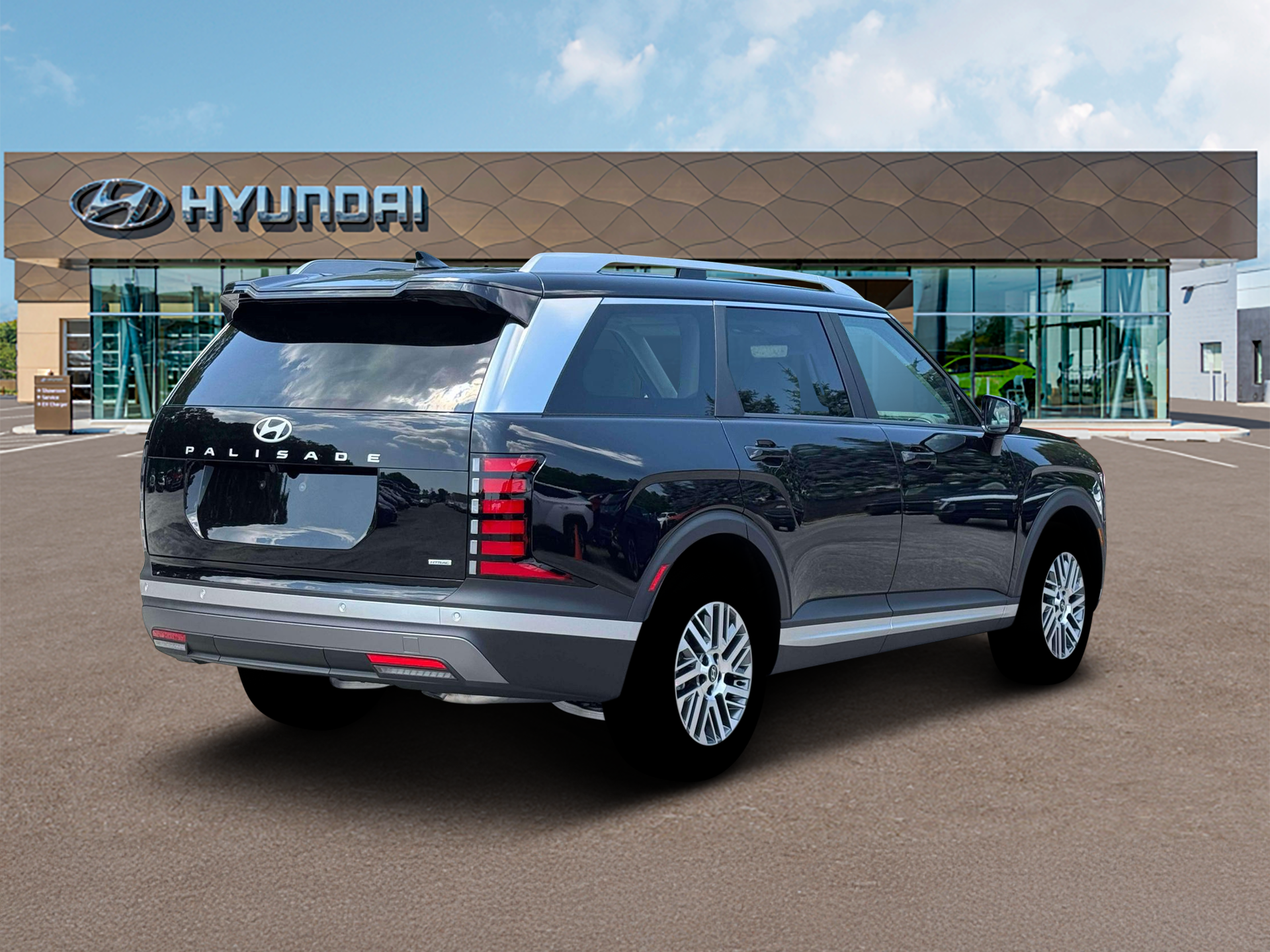 New 2026 Abyss Black Pearl Hyundai SEL AWD image 7