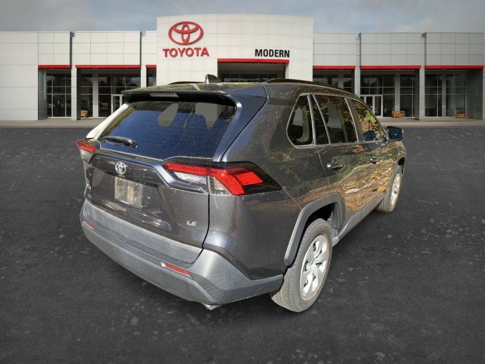 Used 2021 Magnetic Gray Metallic Toyota LE image 5
