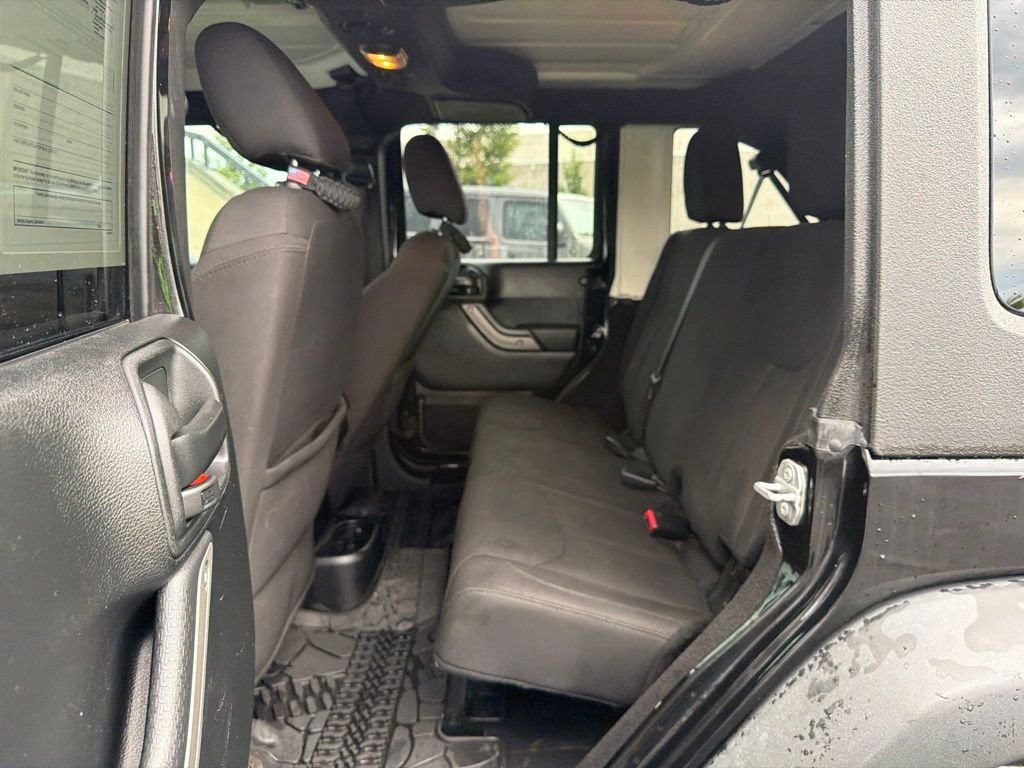 Used 2018 Black Jeep Unlimited Sport image 13