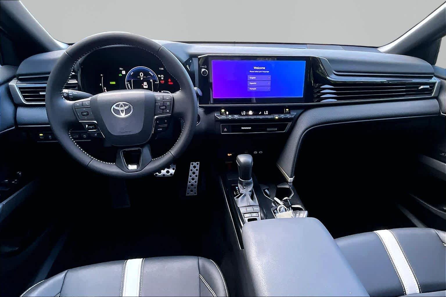 Used 2025 Reservoir Blue Toyota SE image 16