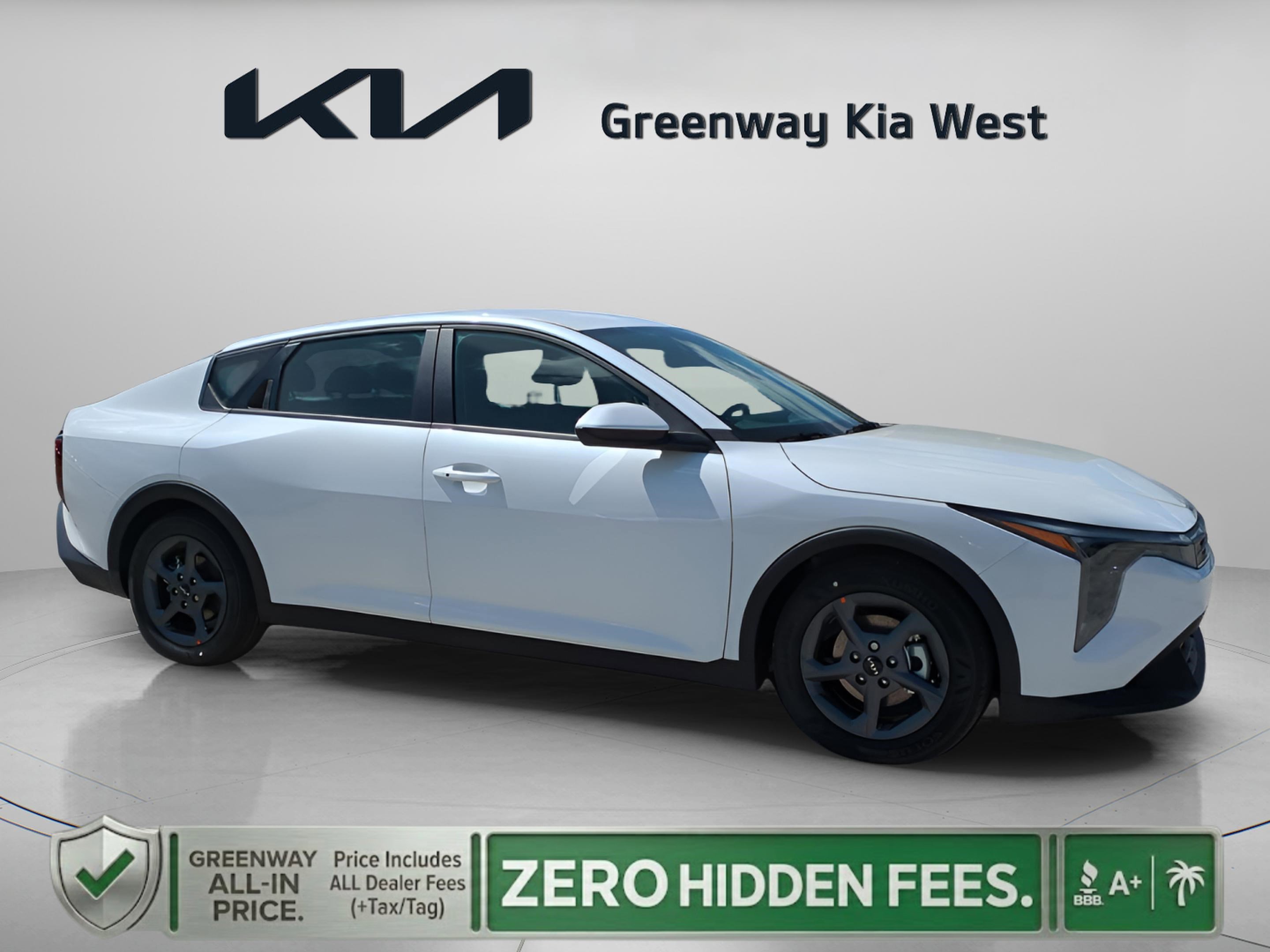 New 2026 Snow White Pearl Kia LXS image 1