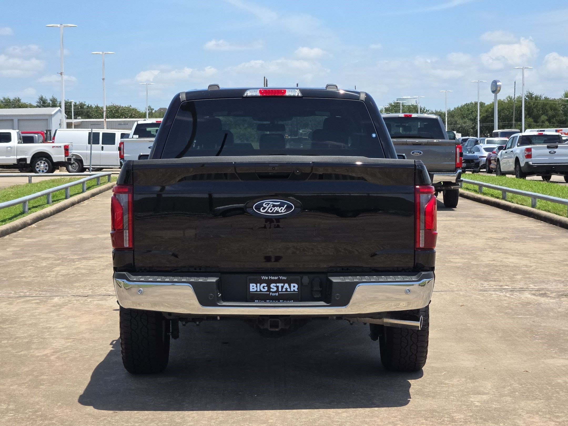 Certified Used 2025 Blue Ford Lariat image 4