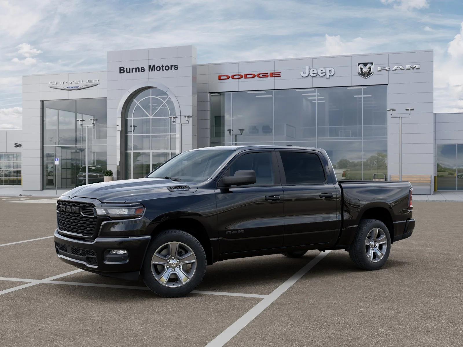 New 2026 Diamond Black Crystal Pearl-Coat Exterior Paint RAM Express image 28