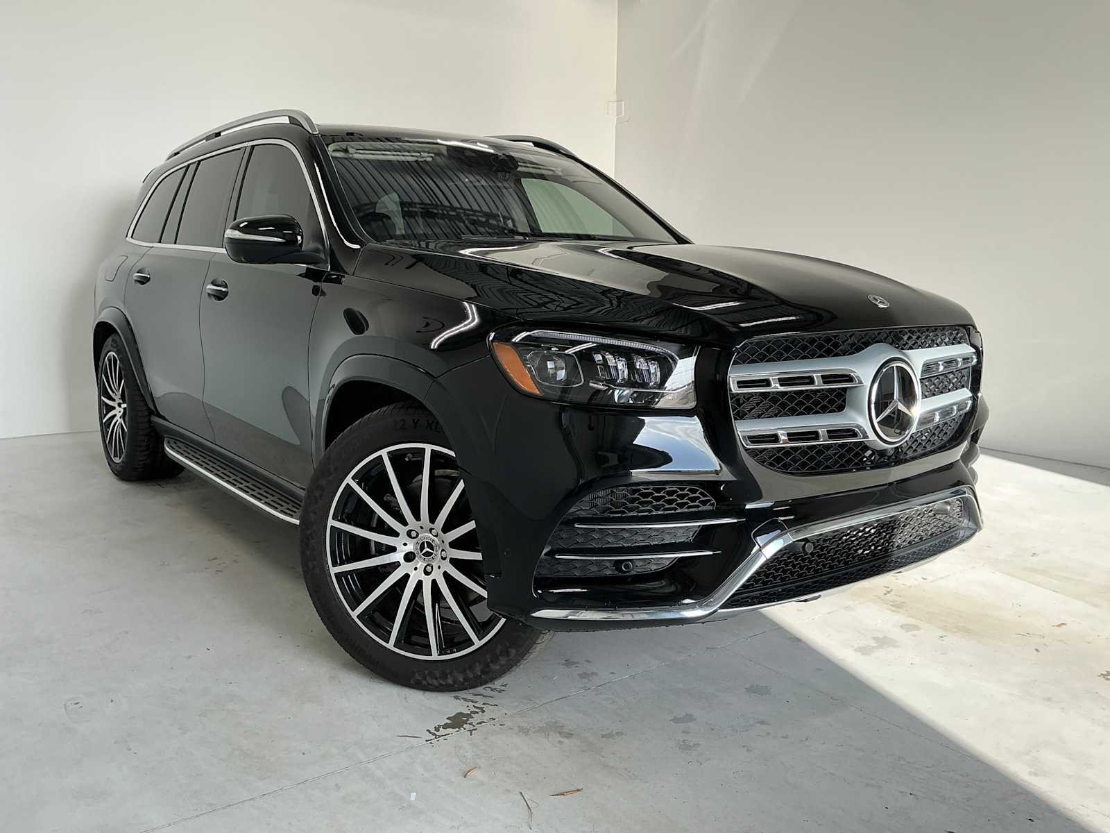 Certified Used 2023 Obsidian Black Metallic Mercedes-Benz GLS 580 image 3