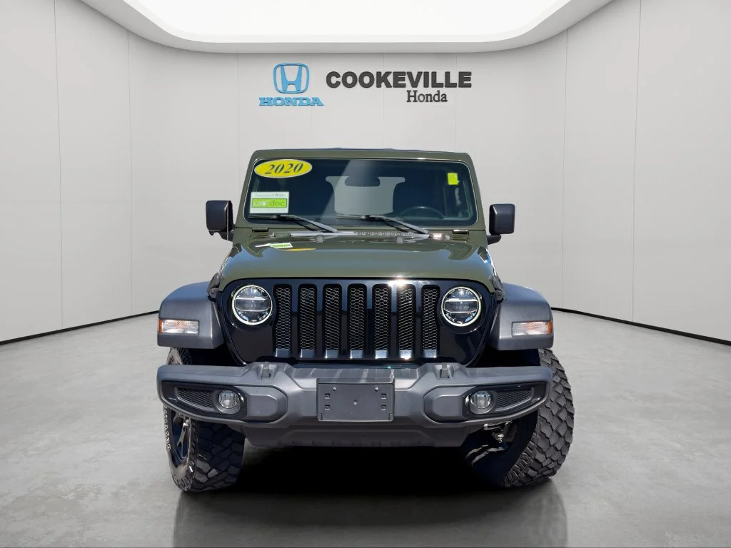 Used 2020 Sarge Green Clearcoat Jeep Unlimited Sport image 4
