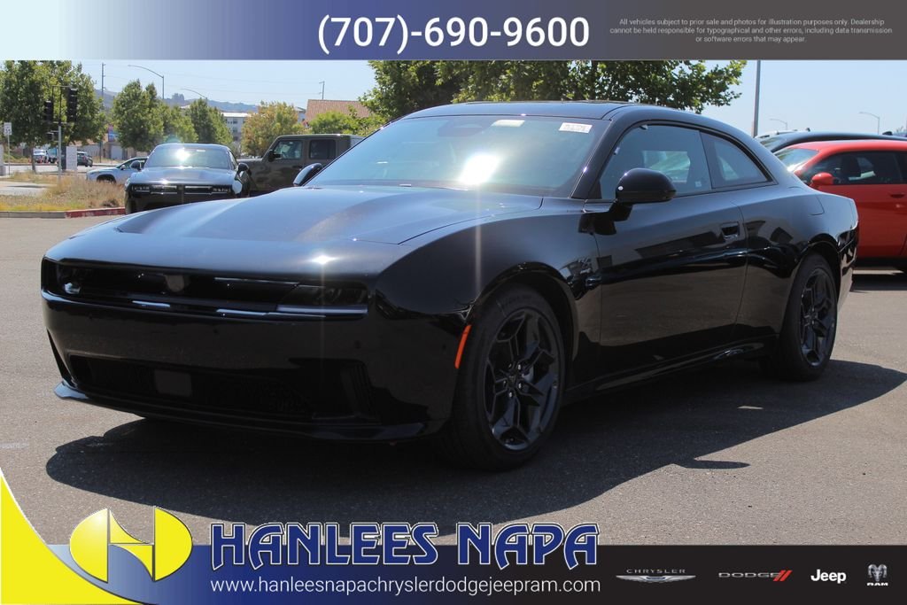 New 2025 Diamond Black Crystal Pearlcoat Dodge R/T image 2