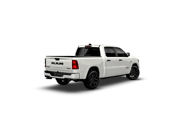 New 2026 Bright White Clear-Coat Exterior Paint RAM Laramie image 7
