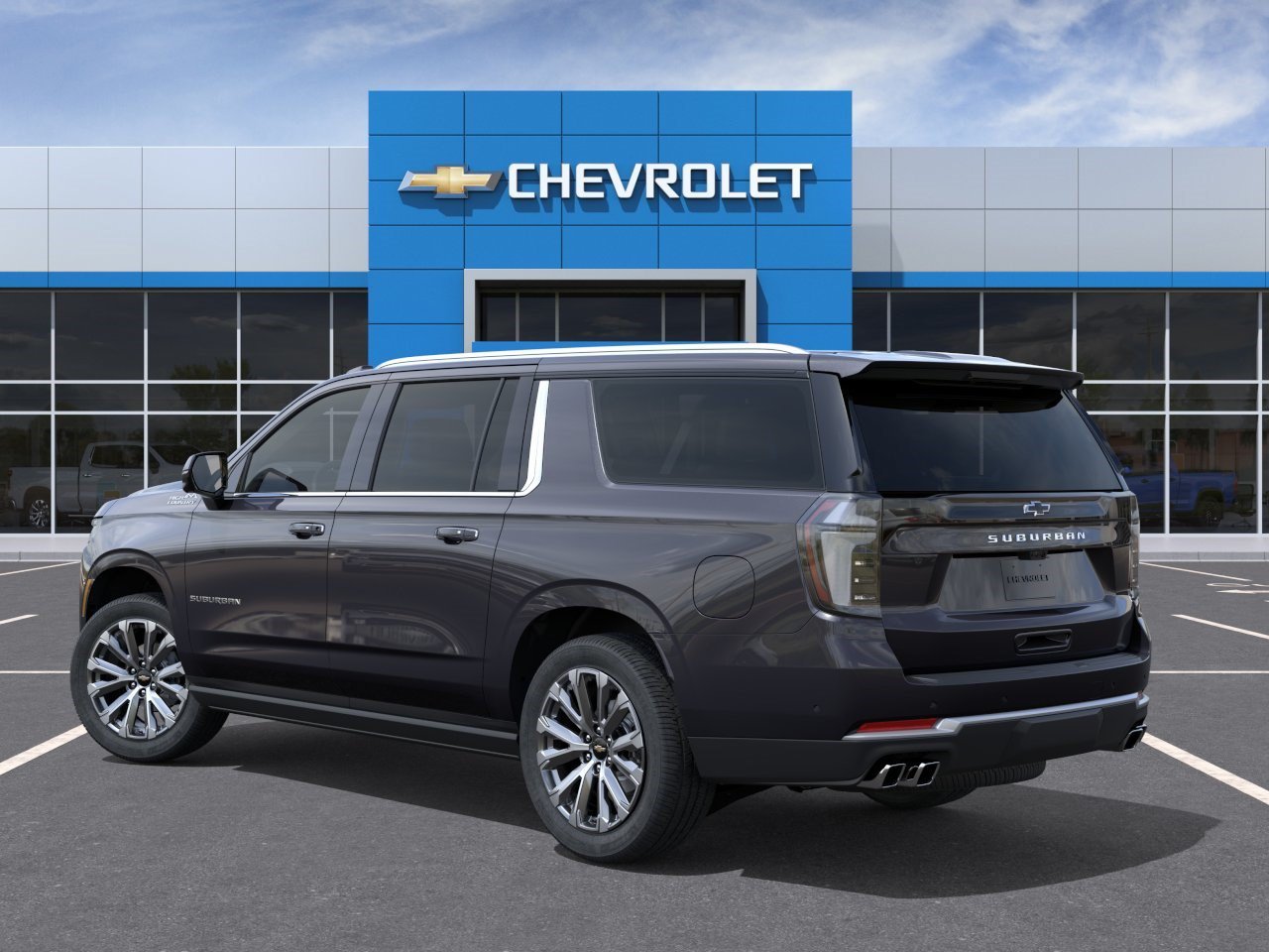 New 2026 Dark Ash Metallic Chevrolet High Country image 3