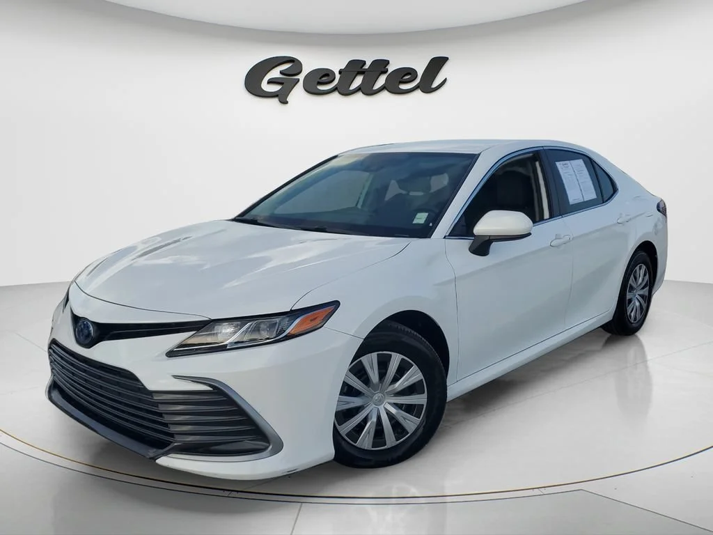 Used 2022 White Toyota LE Hybrid image 1
