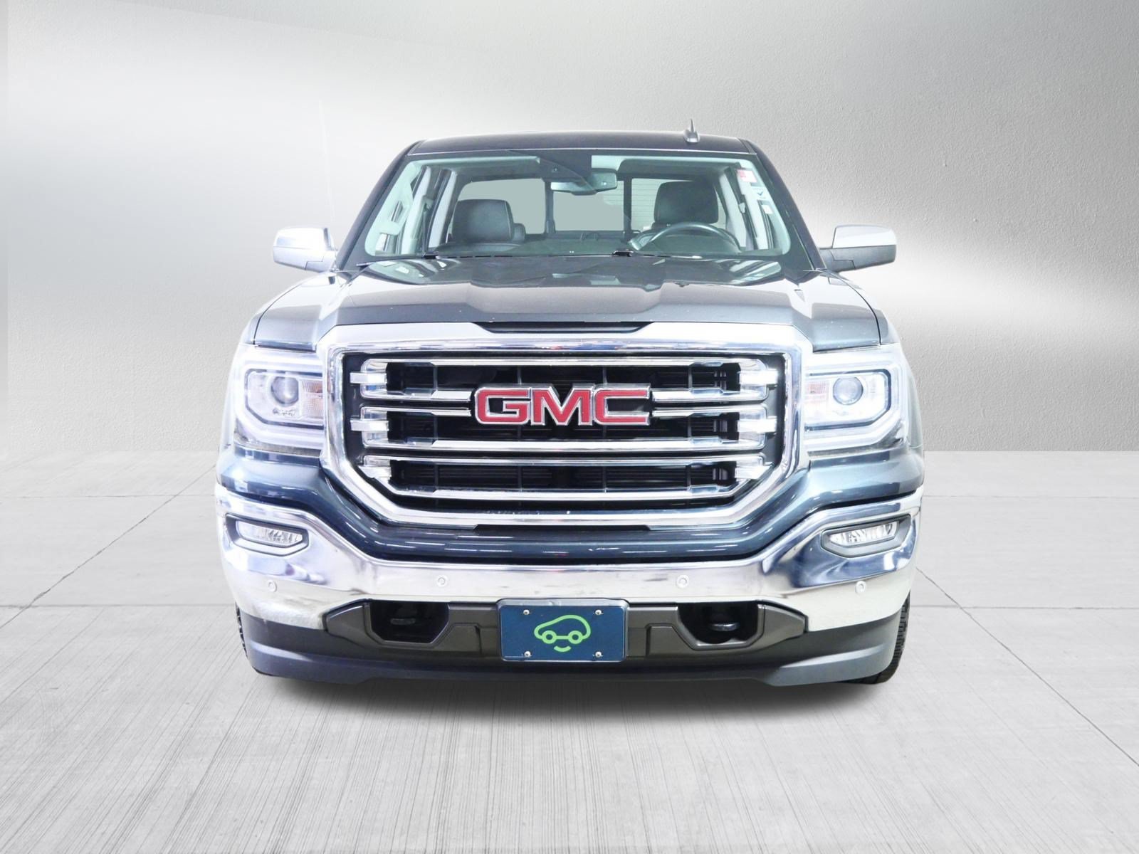 Certified 2017 GMC Sierra 1500 SLT with VIN 3GTU2NEC1HG498499 for sale in Brooklyn Center, Minnesota