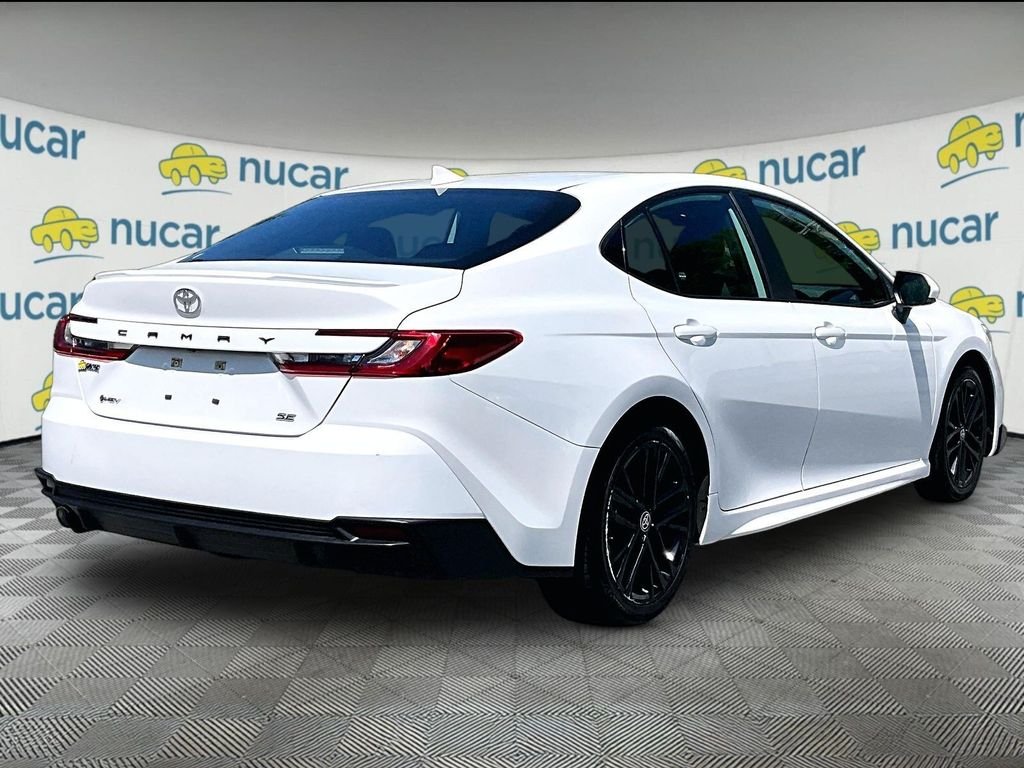 Used 2025 White Toyota SE image 6