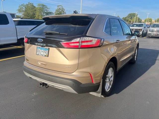 Certified 2021 Ford Edge SEL with VIN 2FMPK4J96MBA28527 for sale in Apple Valley, Minnesota