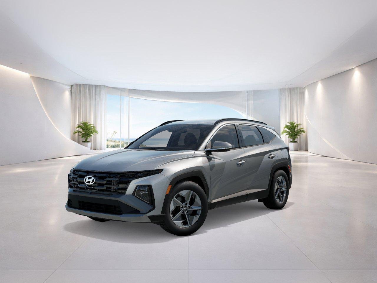 New 2026 Shimmering Silver Hyundai SEL Convenience image 1