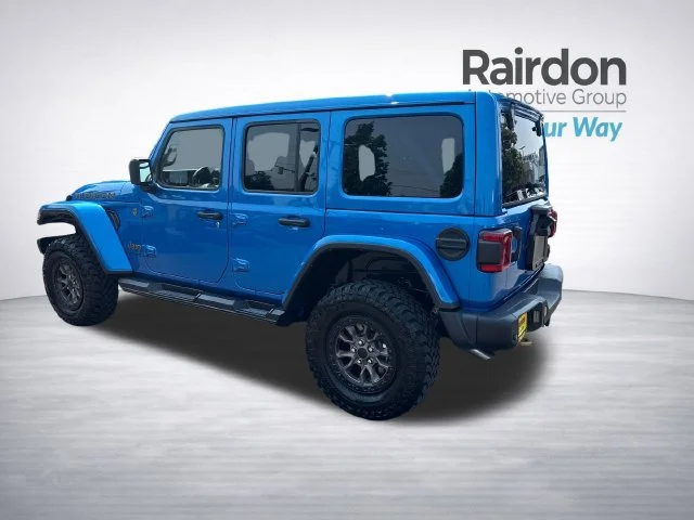 Used 2021 Hydro Blue Pearl Coat Jeep Unlimited Rubicon 392 image 5