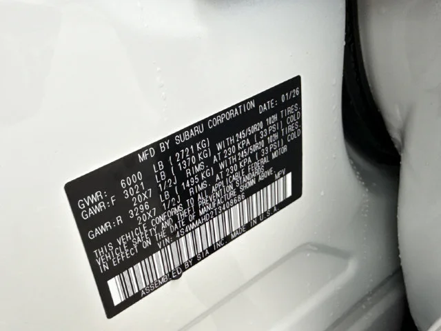 Used 2026 White Subaru Limited Bronze Edition image 29