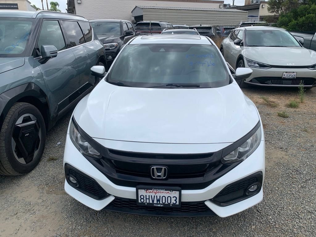 Used 2019 White Orchid Pearl Honda EX image 3
