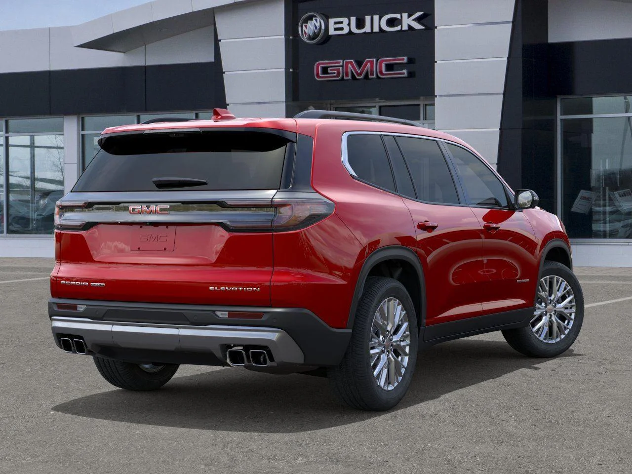 New 2026 Volcanic Red Tintcoat GMC Elevation image 4