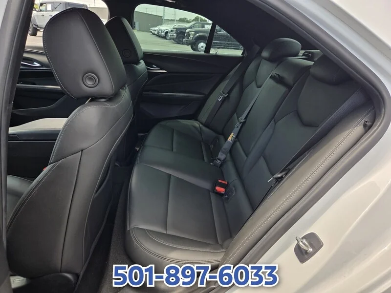 Used 2023 Summit White CADILLAC 4DR SDN LUXURY image 10