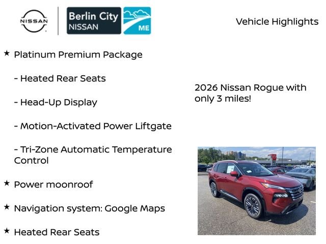 New 2026 Scarlet Ember Tintcoat Nissan Platinum image 7