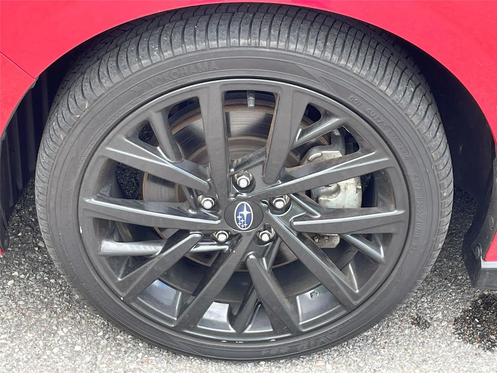 Certified Used 2024 Pure Red Subaru RS image 9