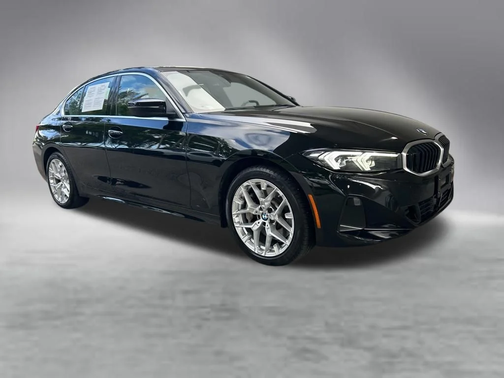 Used 2025 Black BMW 330i xDrive image 2